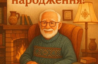 Джерело мудрості та затишку: найтепліші привітання з днем народження дідуся