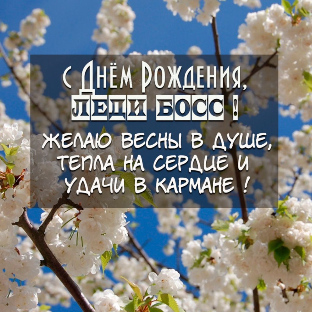 Найкращі привітання з днем народження для начальниці