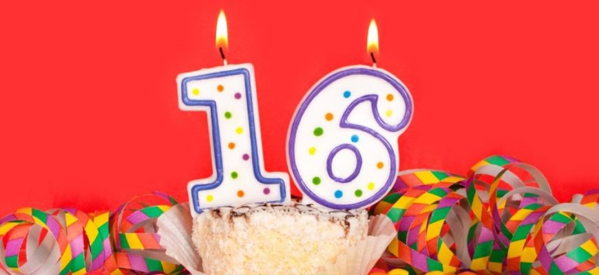 На порозі дорослого світу: щирі та драйвові привітання з 16-річчям своїми словами