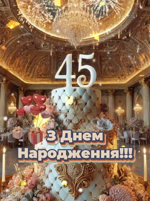 прикольні, драйвові та незабудній привітання з 45-річчям жінці